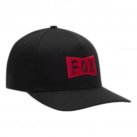 Шапка Fox Racing Typeface Flexfit cap - Black (Black) шапка,всички,шапки,fox,racing,typeface,flexfit,cap,black,(black)