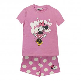 Пижама Disney Minnie short sleeve pyjama - Pink (Pink) пижама,детски,пижами,disney,minnie,short,sleeve,pyjama,pink,(pink)