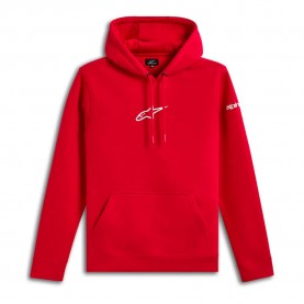 суичър,мъжки,пуловери,alpinestars,frontal,hoodie,red