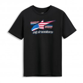 тениска,мъжки,тениски,alpinestars,national,csf,short,sleeve,t,shirt,black,usa,(black)