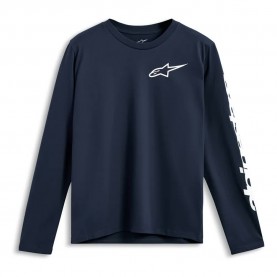 тениска,мъжки,тениски,alpinestars,trackside,csf,long,sleeve,t,shirt,navy,(blue)