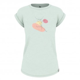 тениска,дамски,тениски,hannah,arissa,ii,short,sleeve,t,shirt,green,(blue,flower)