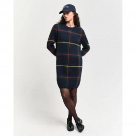 рокля,дамски,поли,и,рокли,gant,4502087,long,sleeve,short,dress,blue