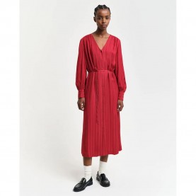 рокля,дамски,поли,и,рокли,gant,4503360,long,sleeve,midi,dress,red
