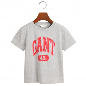 тениска,детски,тениски,gant,49,archive,print,805208,short,sleeve,t,shirt,grey,(light,grey,melange)