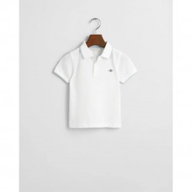 детски,блузи,с,яка,gant,802551,short,sleeve,polo,white