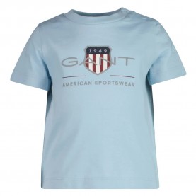 тениска,детски,тениски,gant,archive,shield,short,sleeve,t,shirt,blue,(calming,blue)