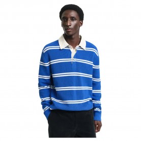 блуза,мъжки,пуловери,gant,rugger,half,zip,sweater,blue