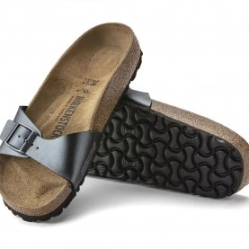 сандали,дамски,сандали,и,чехли,birkenstock,madrid,birko,flor,sandals,brown,(metallic,black)