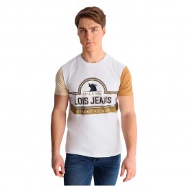 тениска,мъжки,тениски,lois,jeans,10774,short,sleeve,t,shirt,white,(white)
