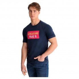 тениска,мъжки,тениски,lois,jeans,10814,short,sleeve,t,shirt,blue,(blue)