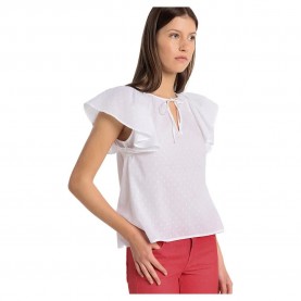 дънки,дамски,блузи,дамски,ризи,lois,jeans,5231,blouse,white,(white)