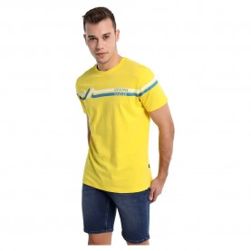 тениска,мъжки,тениски,lois,jeans,6768,short,sleeve,t,shirt,yellow,(yellow)