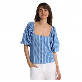 дънки,дамски,блузи,дамски,ризи,lois,jeans,6884,blouse,brown,(print)