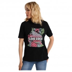 тениска,дамски,тениски,lois,jeans,7331,t,shirt,black,(black)