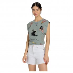 дънки,дамски,панталони,lois,jeans,8575,high,waist,denim,shorts,white