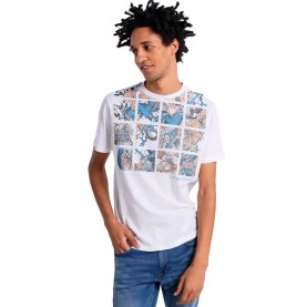 тениска,мъжки,тениски,lois,jeans,8711,short,sleeve,t,shirt,white,(white)
