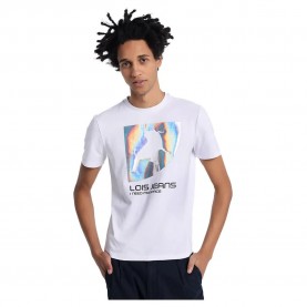 тениска,мъжки,тениски,lois,jeans,8730,short,sleeve,t,shirt,white,(white)