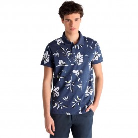 дънки,мъжки,блузи,с,яка,lois,jeans,8763,short,sleeve,polo,blue,(blue)