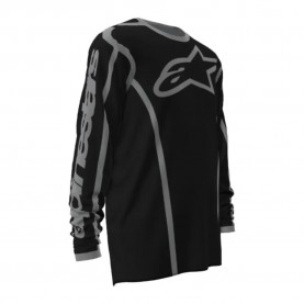 блуза,с,дълъг,ръкав,мъжки,тениски,дамски,тениски,alpinestars,fluid,apex,long,sleeve,jersey,black,(black,gray)