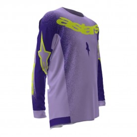 блуза,с,дълъг,ръкав,мъжки,тениски,дамски,тениски,alpinestars,supertech,scenz,long,sleeve,jersey,purple,(purple,yellow,fluor)