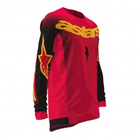 блуза,с,дълъг,ръкав,мъжки,тениски,дамски,тениски,alpinestars,supertech,scenz,long,sleeve,jersey,red,(red,black,yellow)