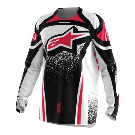 блуза,с,дълъг,ръкав,мъжки,тениски,дамски,тениски,alpinestars,techstar,nomur,long,sleeve,jersey,white,black,(black,white,red)