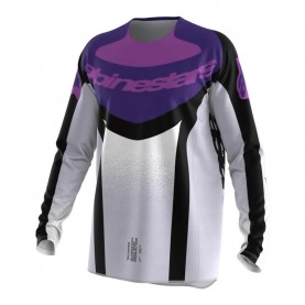 блуза,с,дълъг,ръкав,мъжки,тениски,дамски,тениски,alpinestars,techstar,knif,long,sleeve,jersey,purple,(black,light,gray,purple)