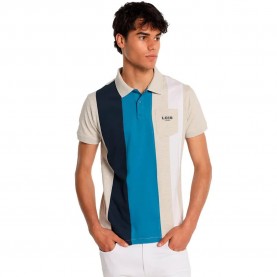дънки,мъжки,блузи,с,яка,lois,jeans,10716,short,sleeve,polo,multicolor,(blue)