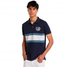 дънки,мъжки,блузи,с,яка,lois,jeans,10729,short,sleeve,polo,blue,(blue)