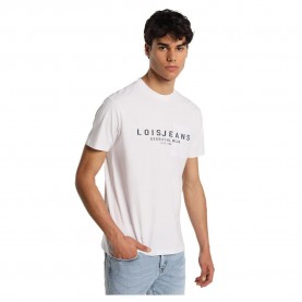 тениска,мъжки,тениски,lois,jeans,10770,short,sleeve,t,shirt,white,(white)