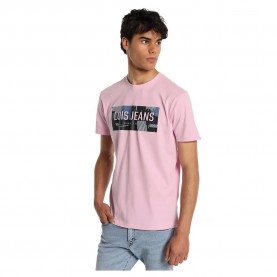 тениска,мъжки,тениски,lois,jeans,10785,short,sleeve,t,shirt,pink,(pink)