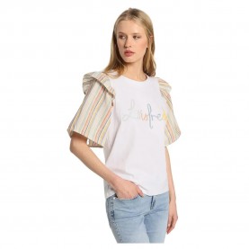 тениска,дамски,тениски,lois,jeans,10927,short,sleeve,t,shirt,white,(white)