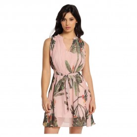 дънки,дамски,поли,и,рокли,lois,jeans,10962,sleeveless,short,dress,pink,(pink)