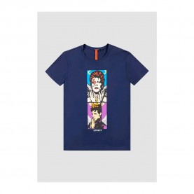 тениска,мъжки,тениски,antony,morato,mmks02063,fa100227,short,sleeve,t,shirt,blue,(blue)