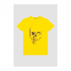 тениска,мъжки,тениски,antony,morato,mmks02085,fa100227,short,sleeve,t,shirt,yellow,(yellow)