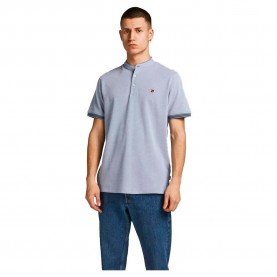 мъжки,блузи,с,яка,jack,&,jones,bluwin,mao,short,sleeve,polo,grey,(flint,stone)