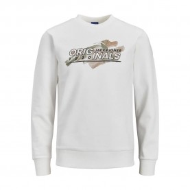 блуза,мъжки,пуловери,jack,&,jones,brad,sweatshirt,white