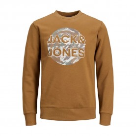 блуза,мъжки,пуловери,jack,&,jones,brad,sweatshirt,brown,(rubber)