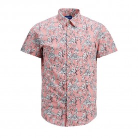 риза,с,къс,ръкав,мъжки,ризи,jack,&,jones,carlos,short,sleeve,shirt,rosette,(pink)