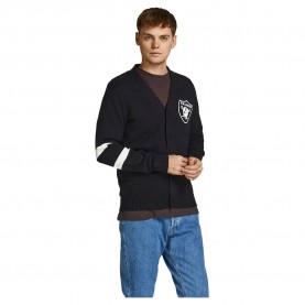 жилетка,мъжки,пуловери,jack,&,jones,nfl,cardigan,black