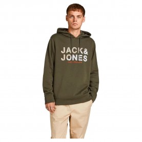 суичър,мъжки,пуловери,jack,&,jones,star,hoodie,green,(forest,night)