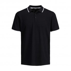 мъжки,блузи,с,яка,jack,&,jones,stretch,short,sleeve,polo,black,(black)