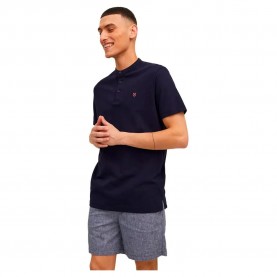 мъжки,блузи,с,яка,jack,&,jones,structure,mao,short,sleeve,polo,perfect,navy,(blue)