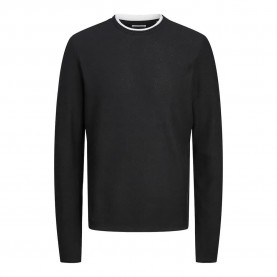 блуза,мъжки,пуловери,jack,&,jones,twinn,sweater,black,(black)