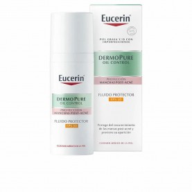 козметика,за,защита,от,слънце,eucerin,dermopure,spf30,sunscreen,50ml,clear
