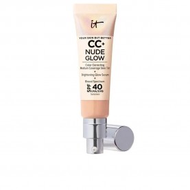 ексфолианти,it,cosmetics,cc+,nude,glow,glow,spf40,neutral,medium,foundation,serum,brown
