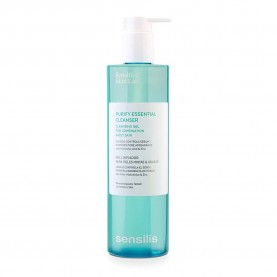 козметика,за,почистване,sensilis,purify,essential,clean,gel,400ml,2,units,clear,(clear)
