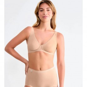 дамско,бельо,дамски,бикини,и,танкини,sloggi,basic+,soft,bra,skin,(beige)