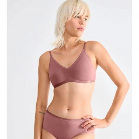 дамско,бельо,дамски,бикини,и,танкини,sloggi,go,daily,cotton,soft,bra,cacao,(purple)